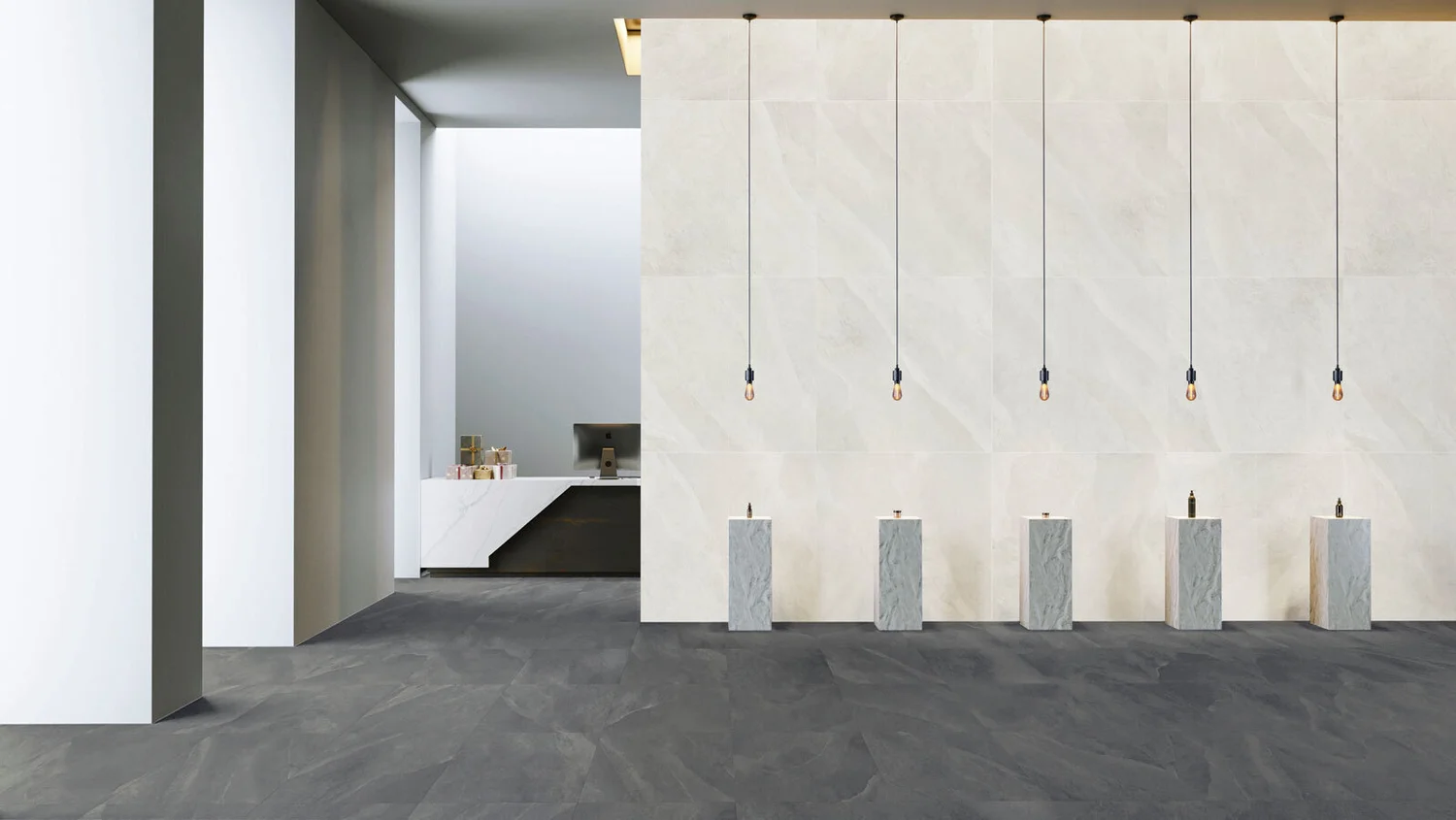 Slash Dark Grey 12x24 — Statements Tile